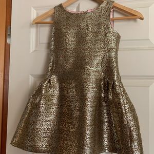 Cat and Jack gold dress